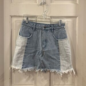 Free People Denim Skirt